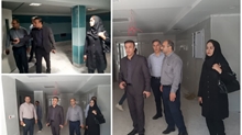 بازدید سرپرست معاونت درمان دانشگاه از مرکز درمان ناباروری عسلی خرم آباد
