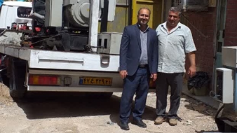 نصب و راه اندازی دستگاه دیزل ژنراتور مرکز خیریه عسلی