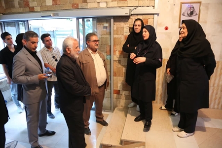 بازدید دکتر شفقت استاندار لرستان و دکتر دلفان رئیس دانشگاه علوم پزشکی لرستان از مرکز ناباروری عسلی 
